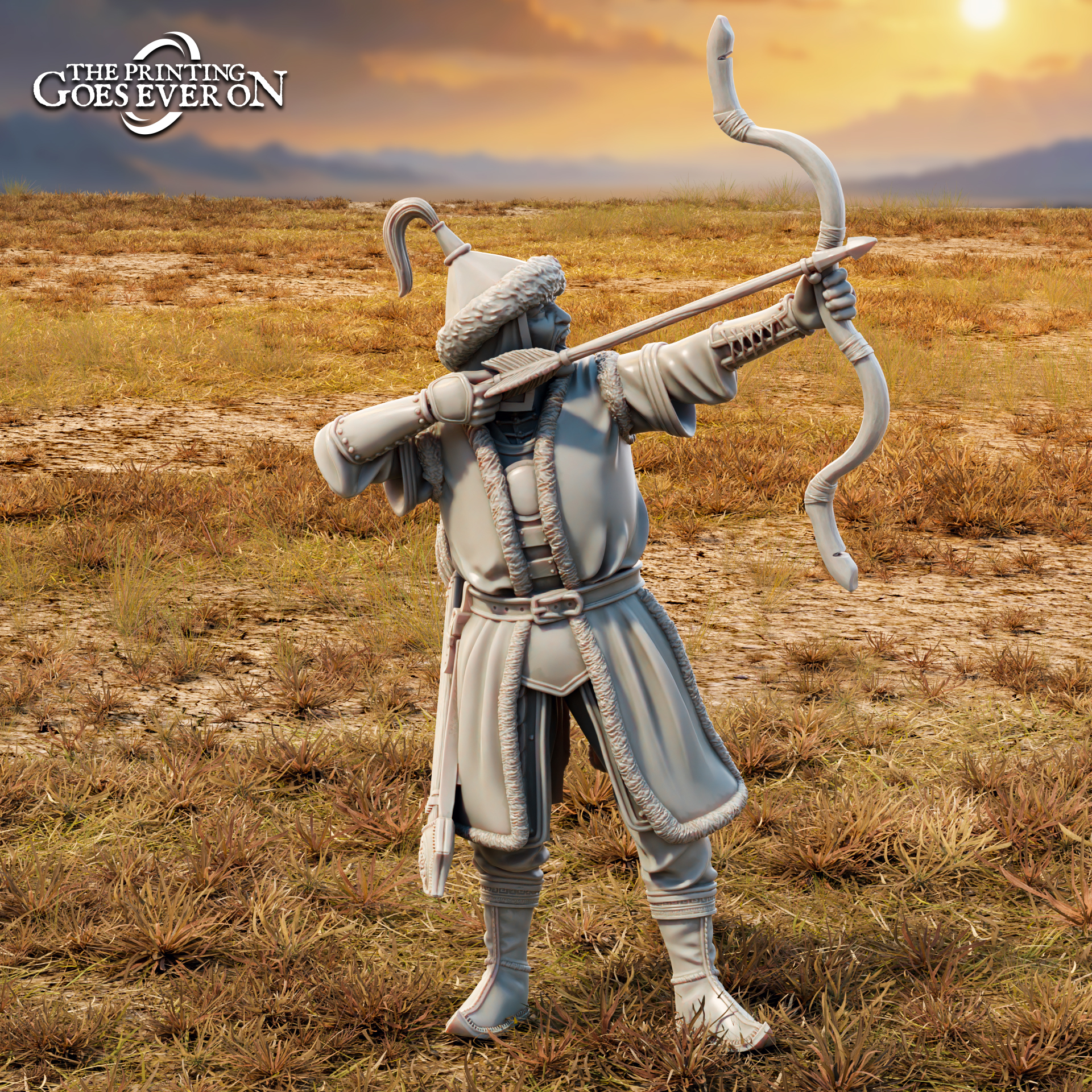 Golden Khanate Archer - Leader - Presupported